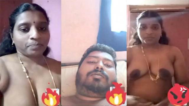 Mature Tamil Aunty Showing Boobs For Lover In Vc