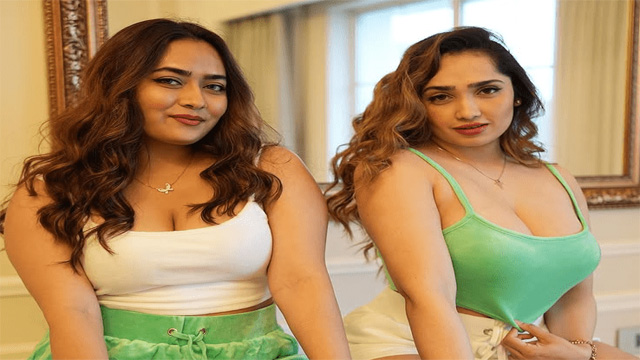 Divya Mistry First Live in – Transparent Lingerie Part 1