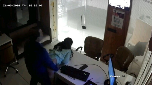 Indian Secretary Fucked by – Manager in Office CCTV Cam Liked