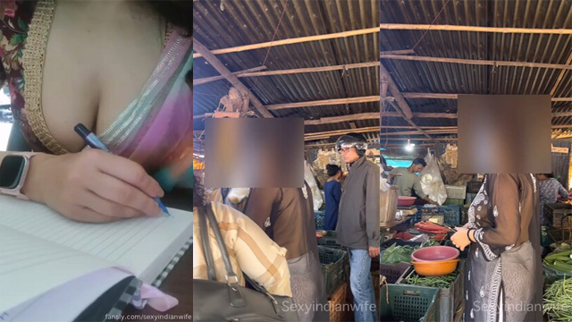 SexyIndianWife Dare In Crowded – Veg Market Hotel Maal hot Fuck