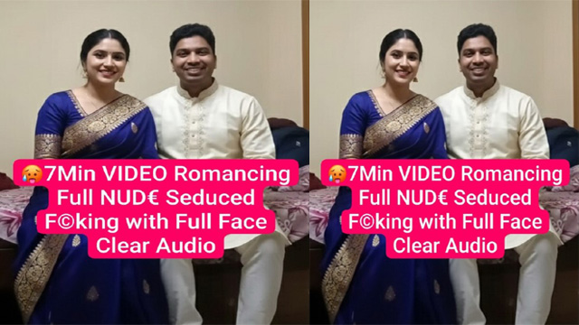 Horny Desi Couples Latest Most Exclusive – Viral Romancing Full Nude – Seduced & Fucking with Full Face Pron Video