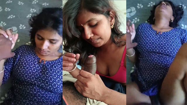 Telugu Girl Fucking with Blowjob To her Lover in Hotel Video