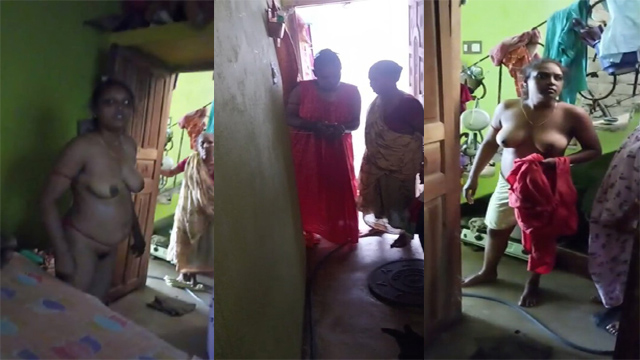 Boudi Got Naked While Arguing – Family Member Video